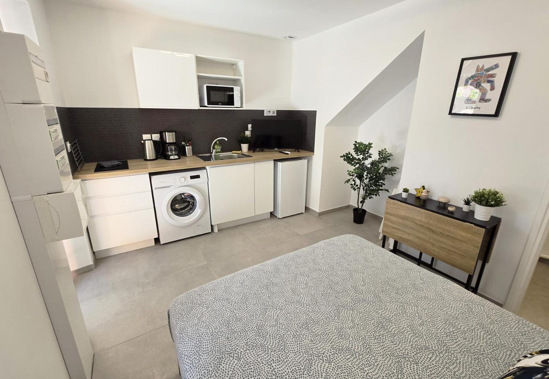 Gregbnb - Studio 17M2 - Terrasse - Clim - Ouest - 4 Tolón Exterior foto